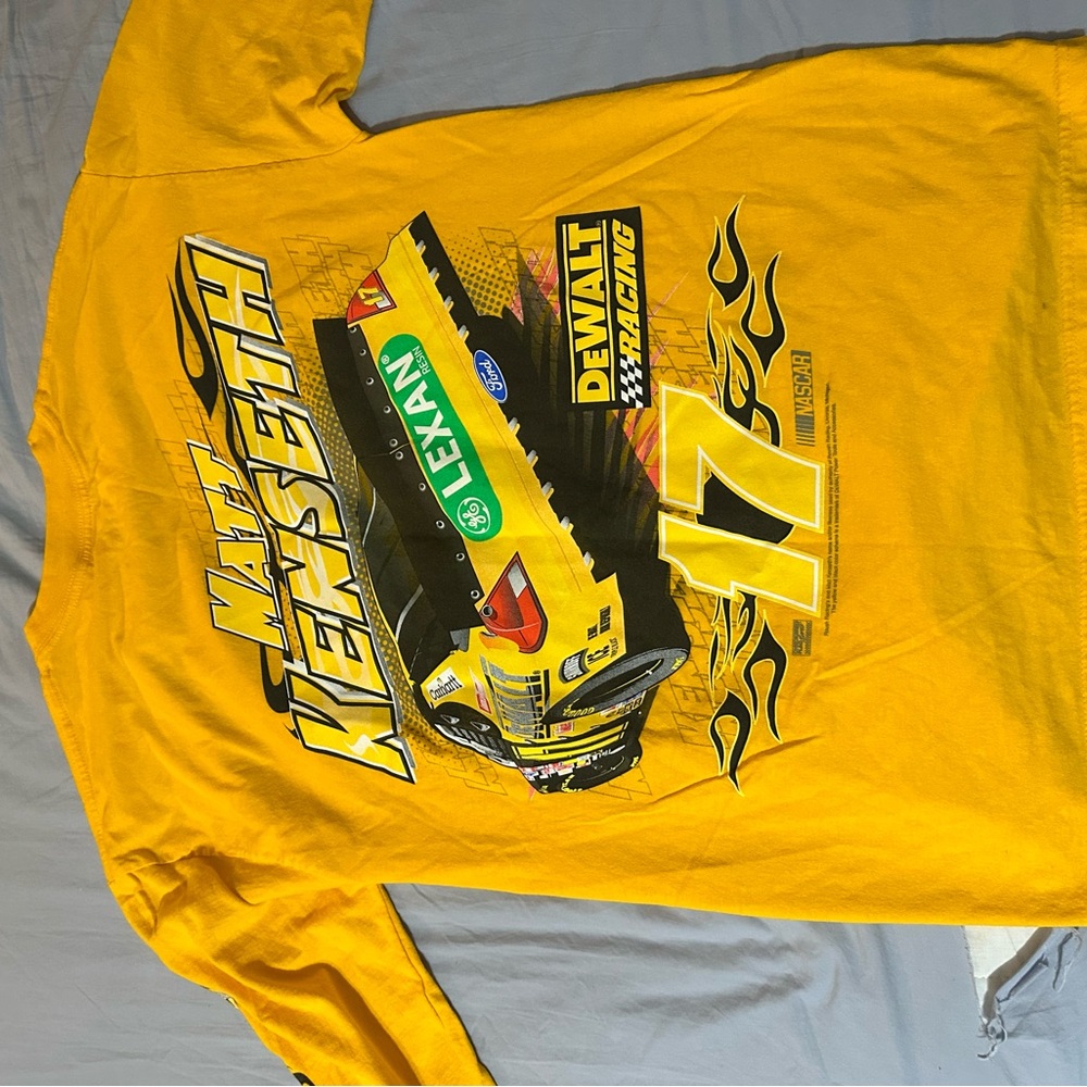 Yellow Racing Graphic T-Shirt - Picture 3 of 4